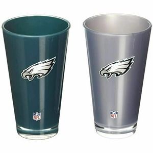 NFL Duck House | Philadelphia Eagles | Insulated Acrylic | 20oz Tumbler Set of 2